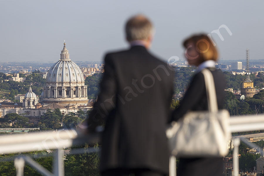 Photo tour of Rome from the terrace 