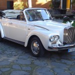 Volkswagen Beetle Cabriolet on a Rolls Royce front end