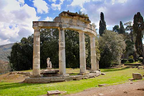 Venus Temple Hadrian's Villa Tivoli Italy