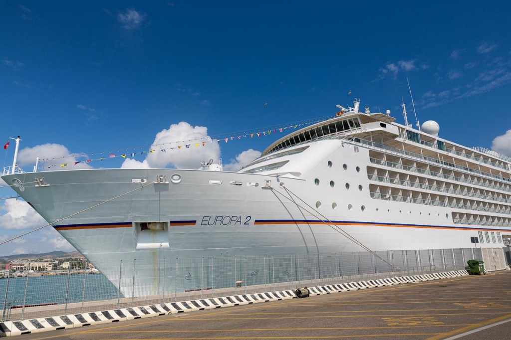 Civitavecchia cruise ship Europa 2