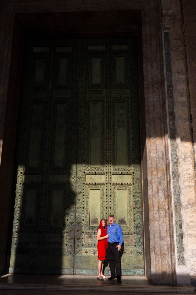 Outside Church door S. John Lateran Rome