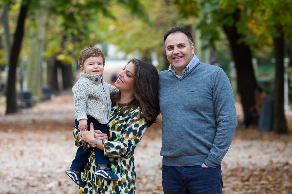 Close up imagery of a family photo shoot.