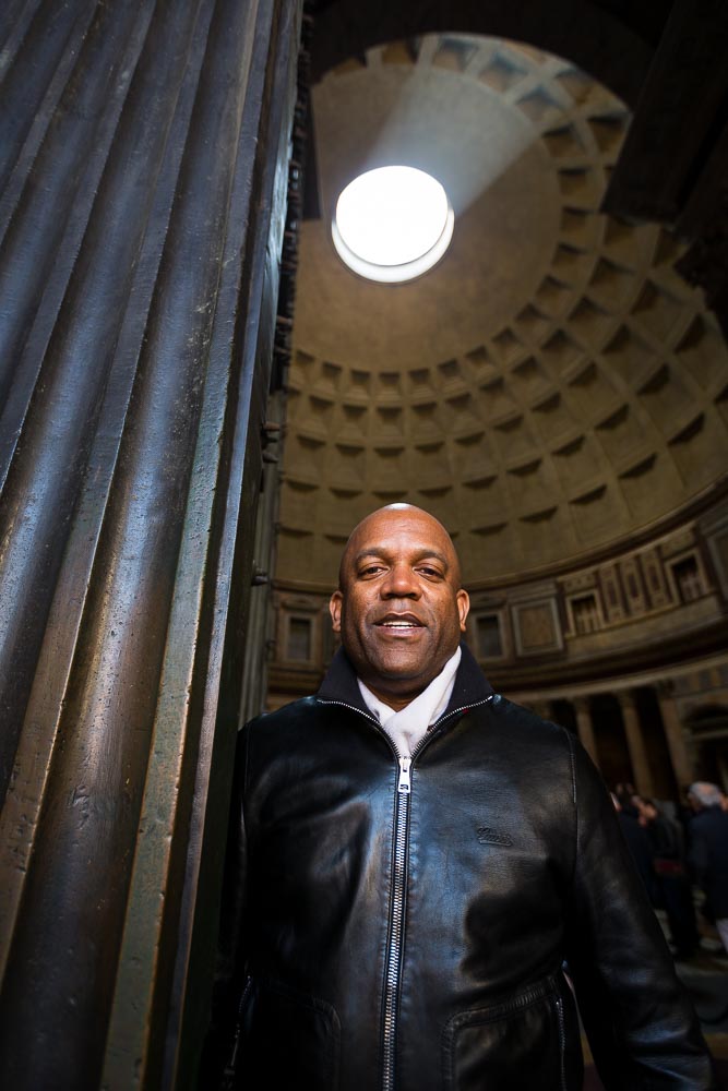 Portrait photo session in Rome
