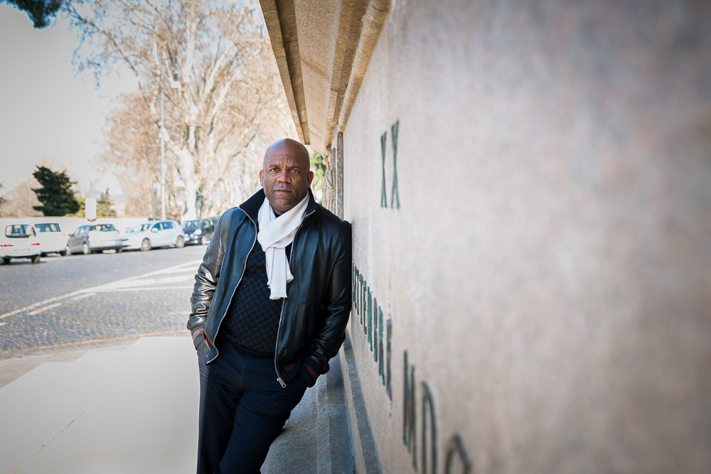 Posed portrait in Rome