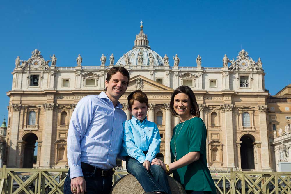 Family Snapshots in Rome