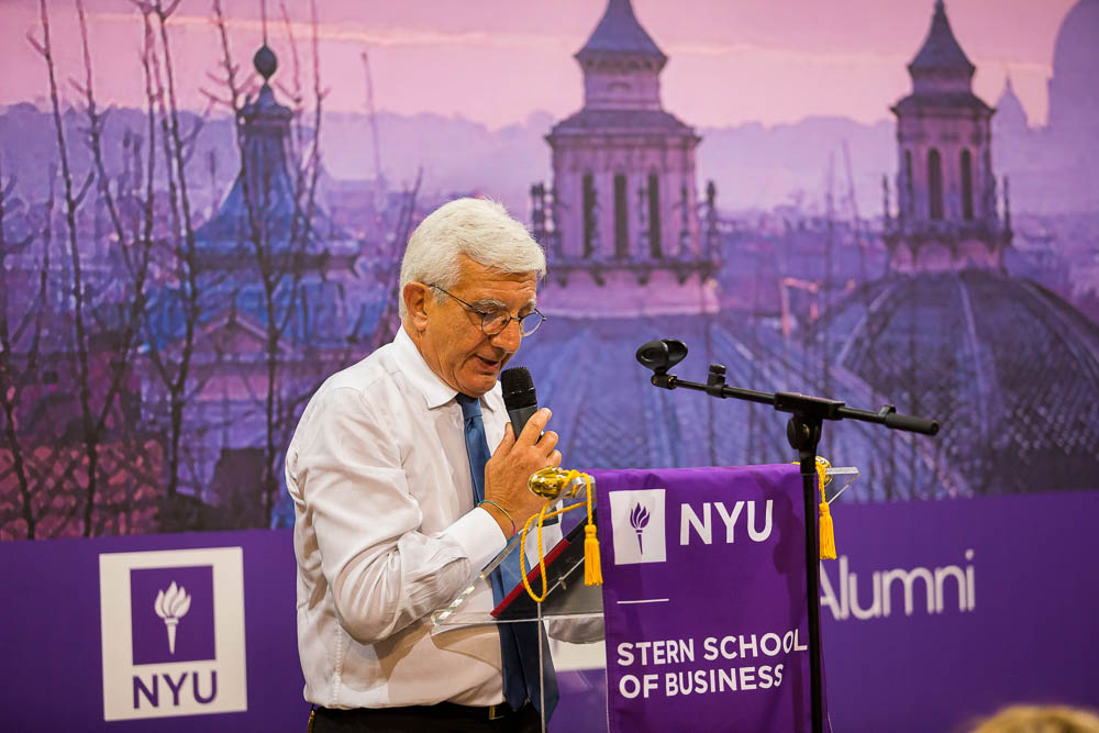 Speaker on stage talking during congress