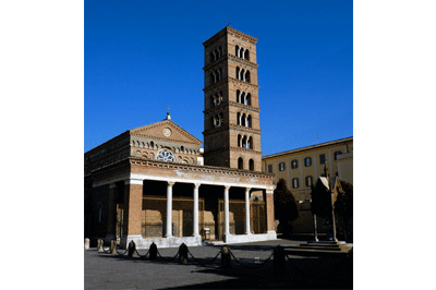 Abbey San Nilo in Grottaferrata Italy