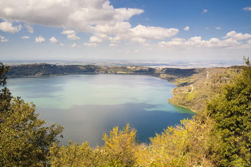 Castel Gandolfo Lake Italy