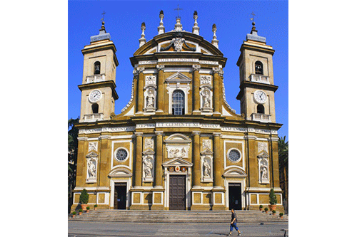 Cathedral San Pietro in Frascati Italy