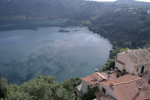 Castel Gandolfo Lake Italy