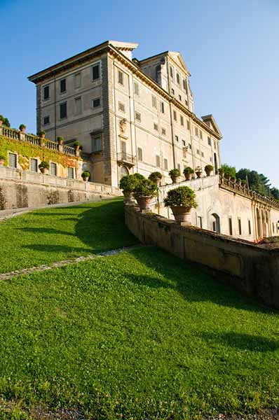 View of Villa Aldobrandini in Frascati Castelli Romani Italy