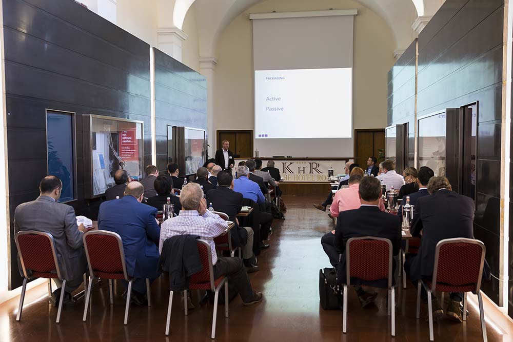 Conference Photography Service in Rome. View from the back of the room