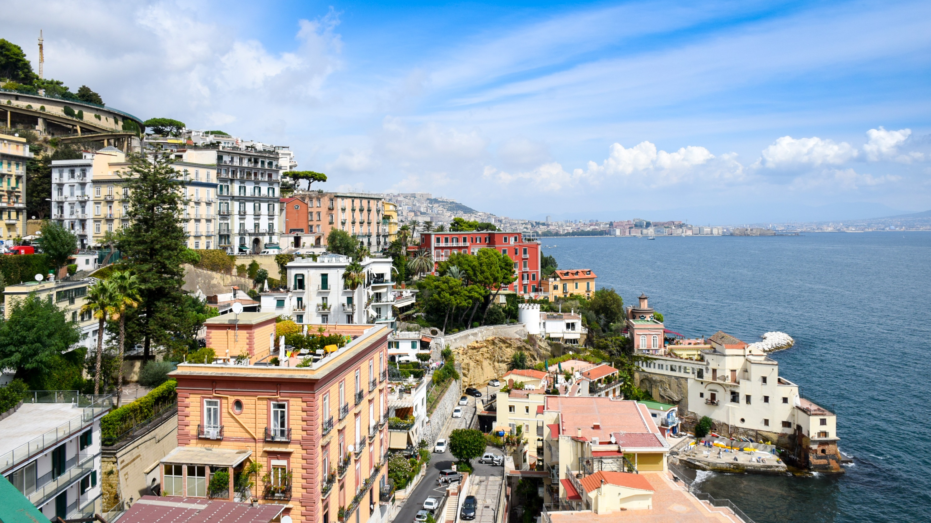 City of Naples seaside view