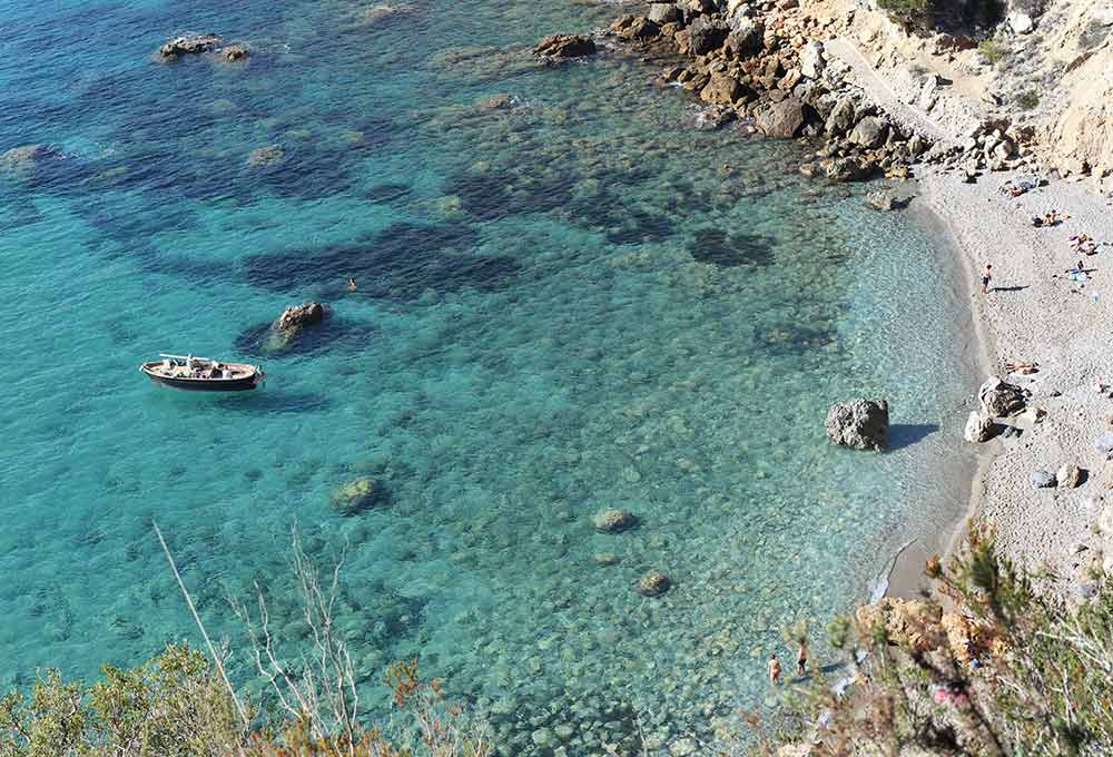 Porto Santo Stefano seaside beach